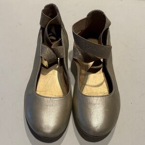 Copper Key Gold Kids Shoes